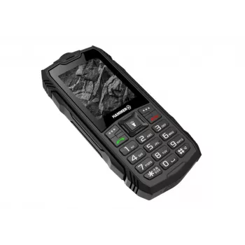 Mobilusis telefonas MyPhone Hammer Rock Dual Juoda, 5.5 col.