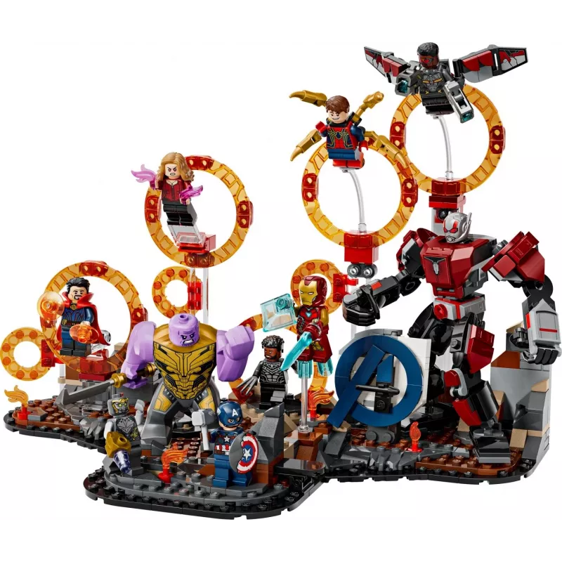 LEGO MARVEL 76323 „Keršytojai: Pabaiga“ – paskutinis mūšis