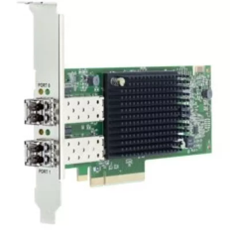 Brocade - Emulex LPE35002-M2 - pagrindinės magistralės adapteris - PCIe 4.0 x8 žemo profilio - 32 Gb šviesolaidžio kanalas 7-os kartos (trumpųjų bangų) x 2