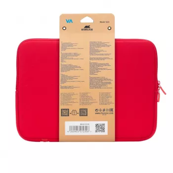 Įmautė Rivacase 5123 33,8 cm (13,3 colių) raudona