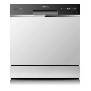 Indaplovė Toshiba DW-08T2EE(W)-PL, 8 vietų, F energijos klasė, 49 dB, 55×59×50 mm