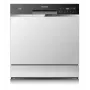 Indaplovė Toshiba DW-08T2EE(W)-PL, 8 vietų, F energijos klasė, 49 dB, 55×59×50 mm