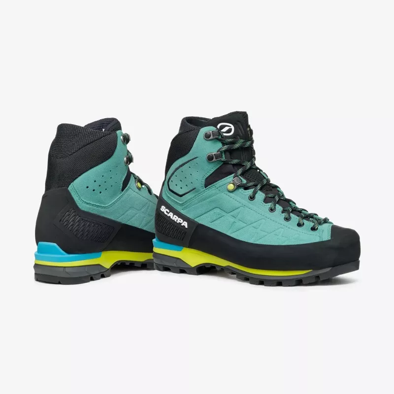 Scarpa ZODIAC TECH GTX WOMAN, 39.5, Waterfall - Juoda