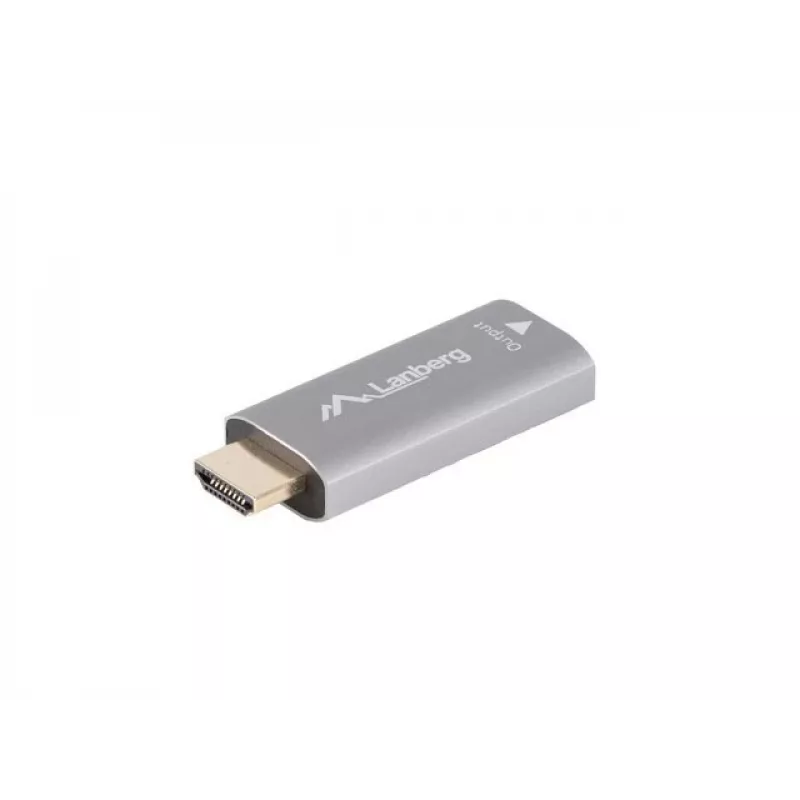 Vaizdo kabelio adapteris Lanberg AD-HD-DP-01 HDMI Type A DisplayPort sidabrinis