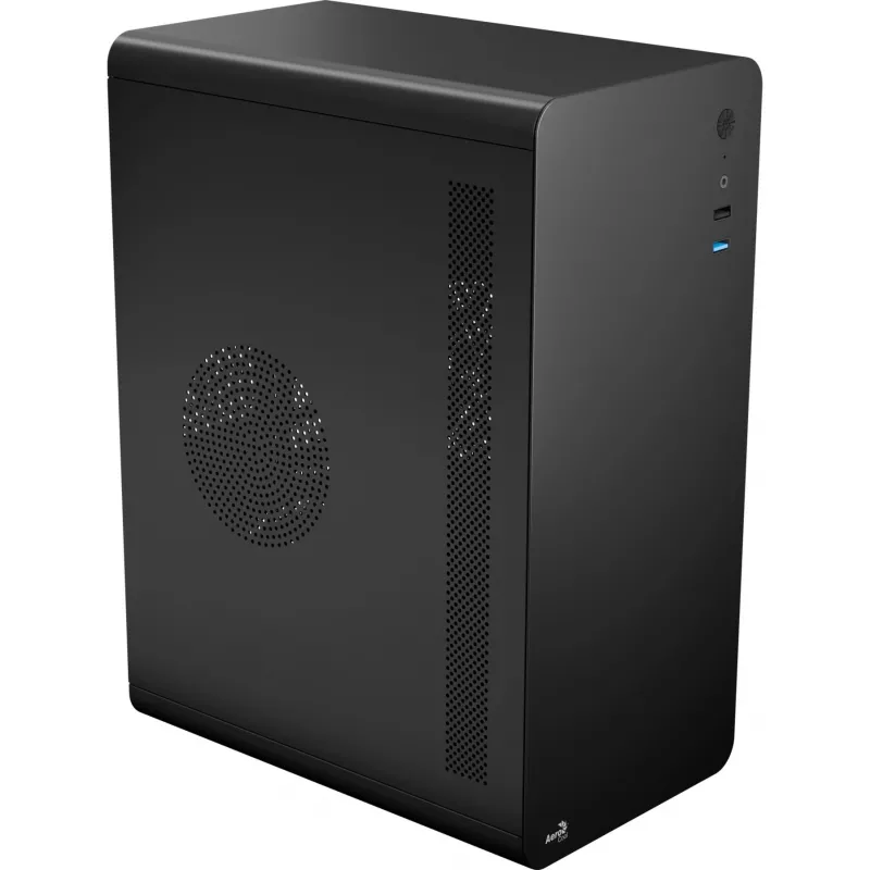 Aerocool CS110 Mini Tower Juoda