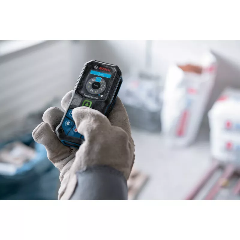 Bosch GLM 50-27 CG Professional lazerinis atstumo matuoklis Juoda, Mėlyna 50 m