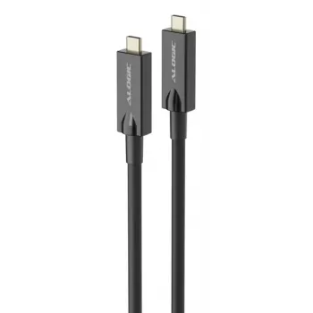Alogic 10M USB-C TO USB-C HYBRID AOC - Digital/Data (U3-TCC10-MM-H)