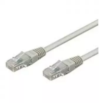 Wentronic Goobay CAT 5e sujungimo kabelis, U/UTP, pilkas, 0,5 m - CCA vario mišinys (68337)