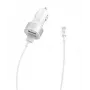 Automobilinis kroviklis Devia Smart Series Dual USB 2,4 A su integruotu Lightning kabeliu
