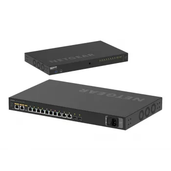 NETGEAR M4250-10G2XF-PoE++ valdomas L2/L3 Gigabit Ethernet (10/100/1000) maitinimas per Ethernet (PoE) 1U juoda