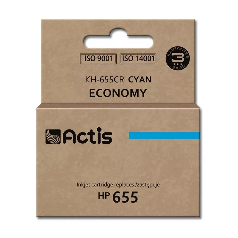 Actis KH-655CR rašalas (pakaitalas HP 655 CZ110AE; Standartinis; 12 ml; žydra)