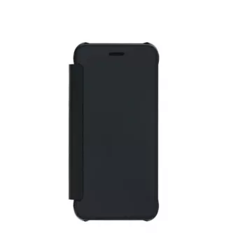 Telefono piniginės dėklas Tellur, skirtas iPhone 8 — sintetinė oda, juoda, su veidrodėliu