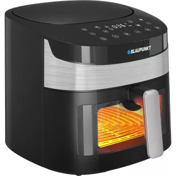 Grupinė gruzdintuvė Blaupunkt AFD722 7,2 l, 1800 W, 40–200 °C, jutiklinis LED, aliuminis, balta