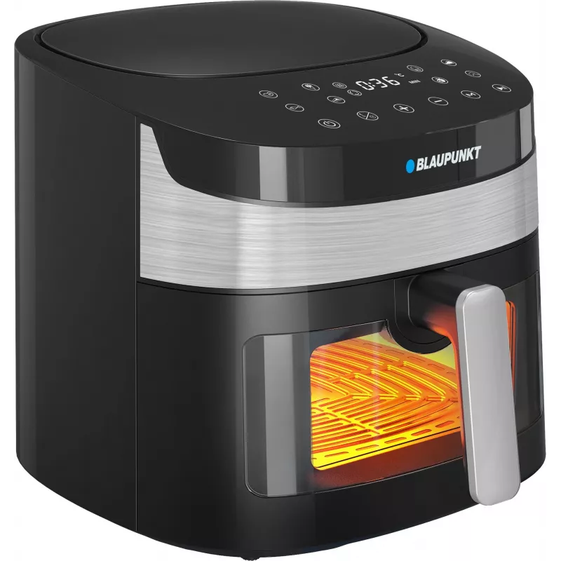 Grupinė gruzdintuvė Blaupunkt AFD722 7,2 l, 1800 W, 40–200 °C, jutiklinis LED, aliuminis, balta