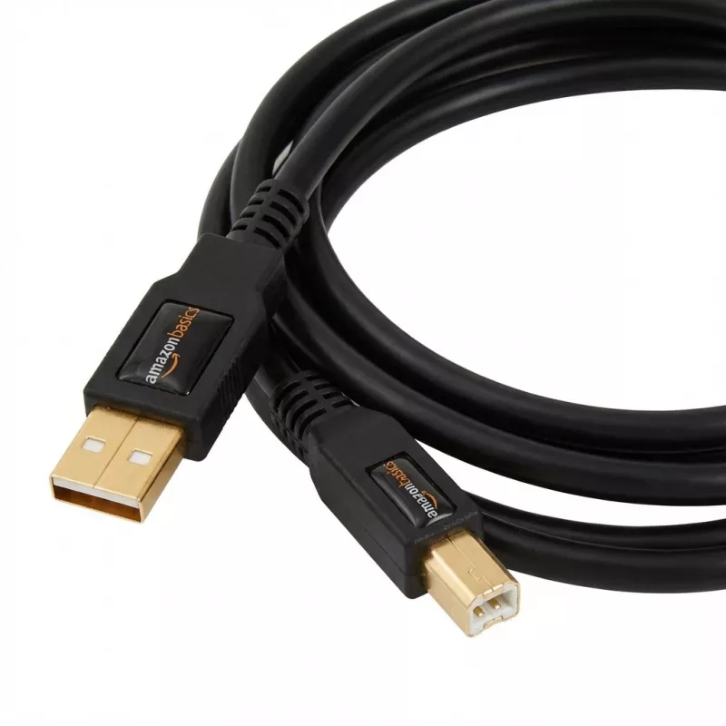 USB A – B laidas Captiva 80293, 3 m, juodas