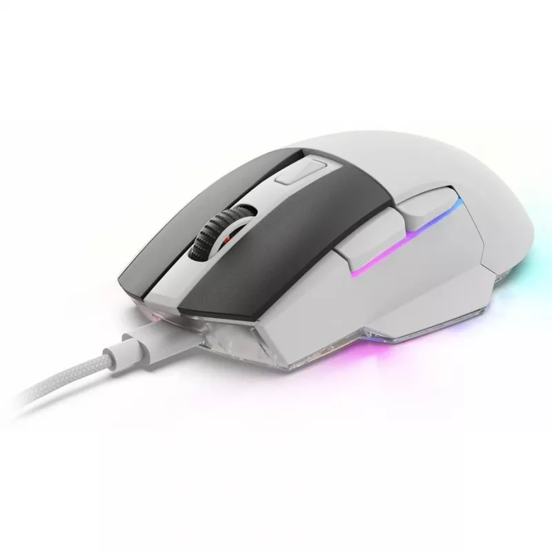 Sharkoon SGM50W žaidimų pelė dešiniarankiams RF belaidė + USB Type-A optinė 6400 DPI