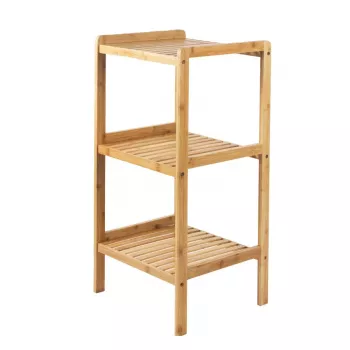 GreenBlue Bamboo Bathroom Cabinet, 370x330x780mm, 3 Shelves, GB321