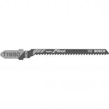 Bosch 2 608 630 310 siaurapjūklio / slankiojo pjūklo / atbulinio pjūklo geležtė Siaurapjūklio geležtė Didelio anglies plieno (HCS) 5 vnt.
