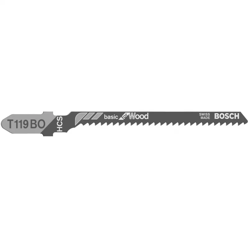 Bosch 2 608 630 310 siaurapjūklio / slankiojo pjūklo / atbulinio pjūklo geležtė Siaurapjūklio geležtė Didelio anglies plieno (HCS) 5 vnt.
