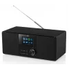 Internet radijas JVC RA-E981B — Wi‑Fi ir Bluetooth transliacija, DAB+, FM, 2×5W, 40 išankstinių nuostatų, USB, AUX, LCD ekranas