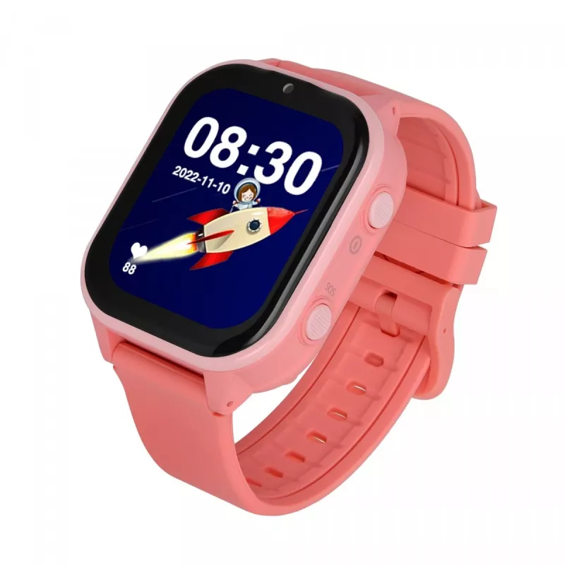 Išmanusis laikrodis Garett Electronics Kids Sun Ultra 4G Rožinis