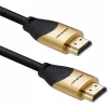 Qoltec 50355 HDMI v2.1 laidas Ultra high speed 8K | 60Hz | 28AWG | GOLD | 2m