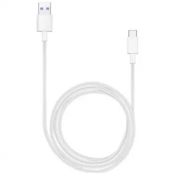 Huawei - AP71 / HL-1289 - Greito įkrovimo laidas / duomenų laidas Type-C – baltas BULK