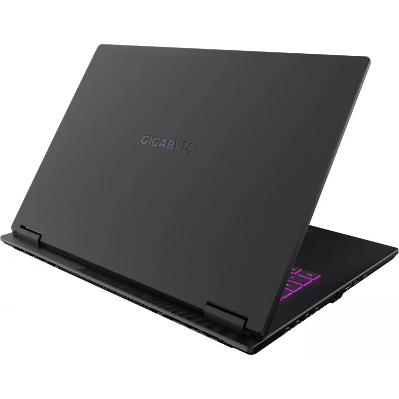 Žaidimų nešiojamasis kompiuteris GIGABYTE A18 3WH — Ryzen 7, 16 GB RAM, 1 TB SSD, RTX 5070, 165 Hz