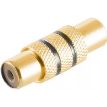Adapter ShiverPeaks 57040-MGS Cinch (RCA) lizdas į Cinch (RCA) lizdą, metalinė jungtis
