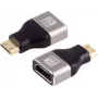 HDMI-C adapter ShiverPeaks 8K Metal — kompaktiškas HDMI į USB-C vaizdo adapteris, palaikantis 8K