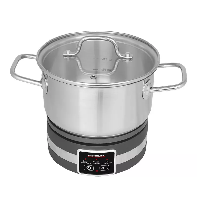 Elektrinė fondiu Gastroback 42568 1,8 L 8 asmenims juoda nerūdijantis plienas