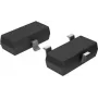 Duomenų rinkimo integrinis grandynas Texas Instruments DAC5571IDBVT skaitmeninis-analoginis keitiklis 8-bitų SPI 1.8–5.5V