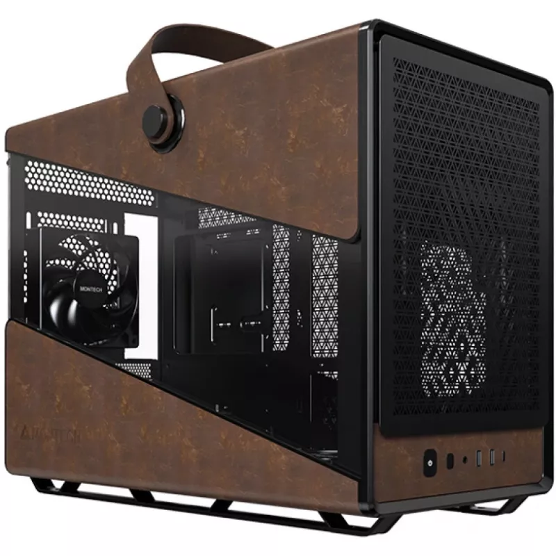 PC korpusas Montech Heritage PRO Midi Tower juodas