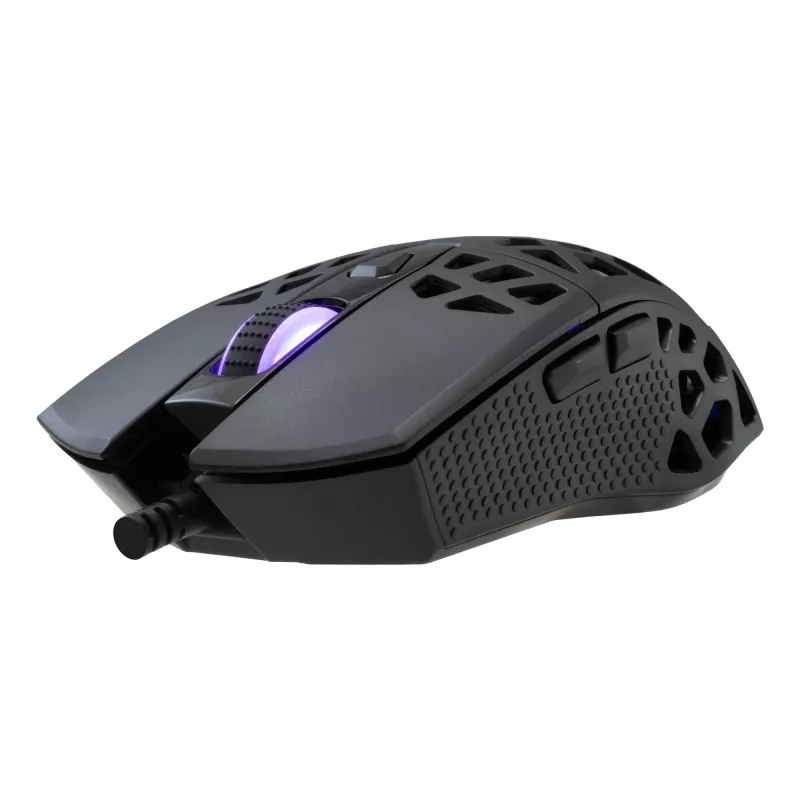 Pelė White Shark GM-5018 Caradoc RGB 7200 dpi juoda