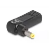 DeLOCK adapteris USB Type-C lizdas į HP 4,8 x 1,7 mm kištuką 90° kampu