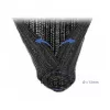 Pintas apsauginis apvalkalas DeLOCK 18909 5 m x 13 mm juodas