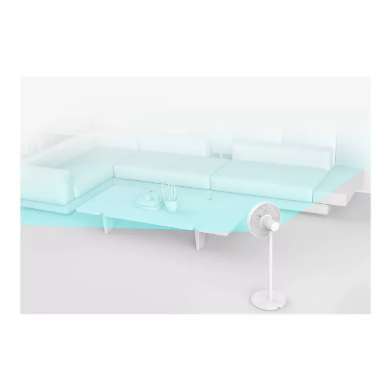 Xiaomi | Mi Smart Standing Fan | 2 | Stovimas ventiliatorius | Balta | Skersmuo cm | Greičių skaičius | Sukiojimas | 15 W
