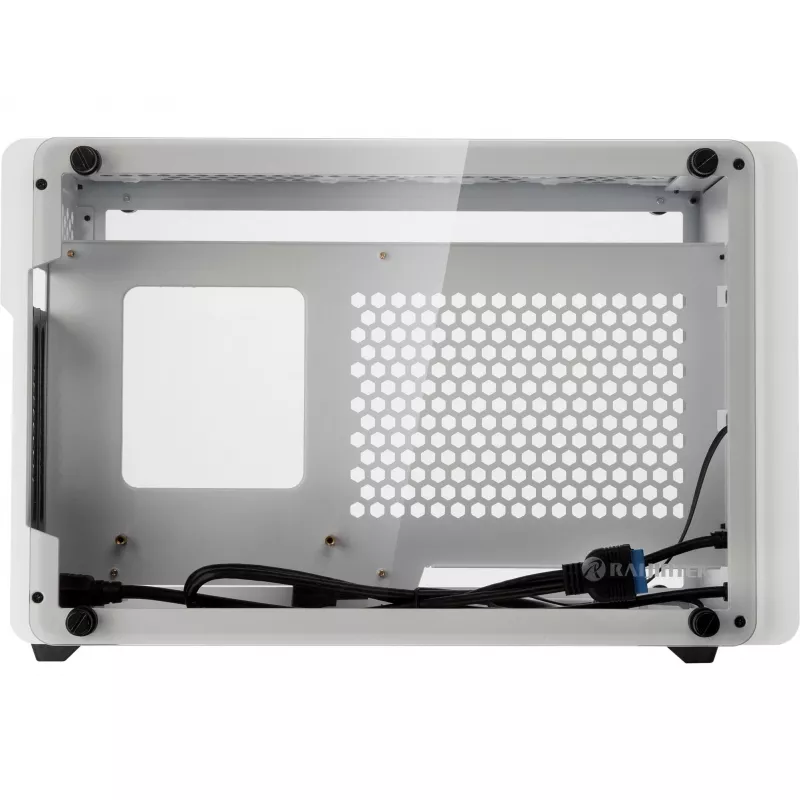 RAIJINTEK Ophion Mini-ITX korpusas grūdintas stiklas – baltas – korpusas – Mini-ITX