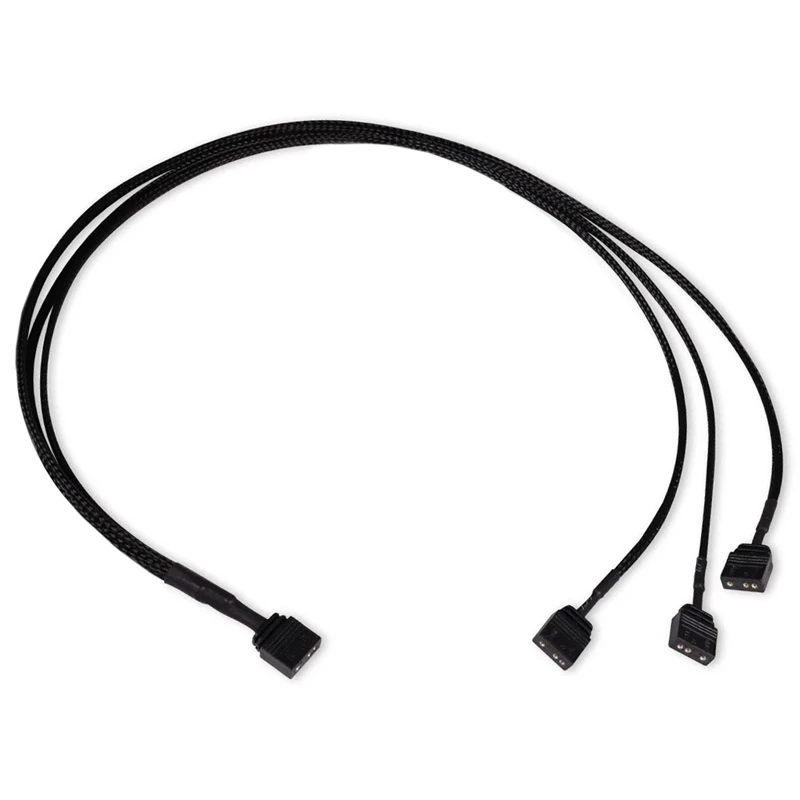 RGB skirstymo kabelis Alphacool 18707 5V juodas 600mm