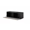 Cama living room furniture set ROCO 2 (2xRO1 + 4xRO3) Balta/Balta/Juoda