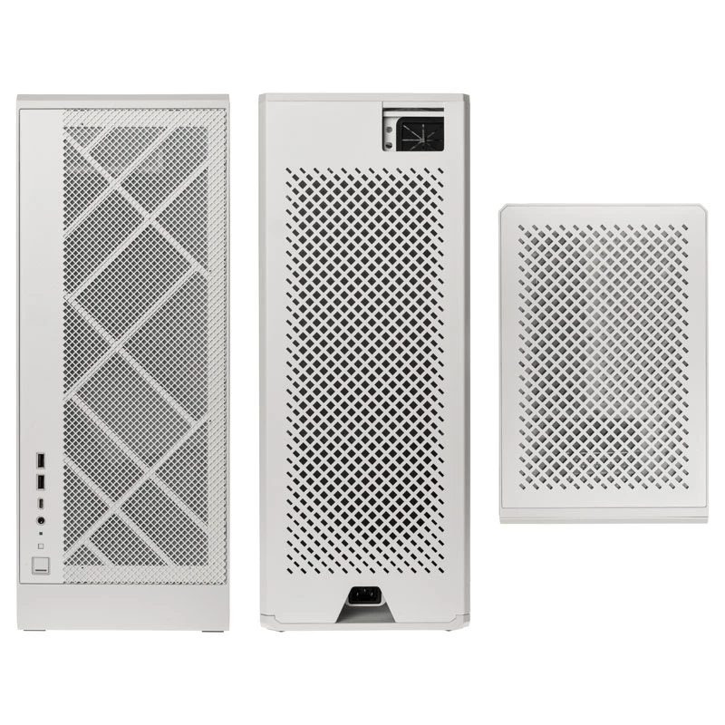 Kompiuterio korpusas SidabrinėStone ALTA G1M microATX, baltas