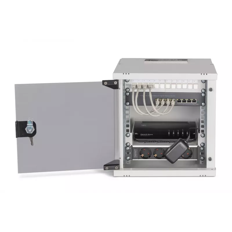 Digitus SOHO Pro tinklo rinkinys, 254 mm (10) - 6U, 315 x 300 mm (P x G)