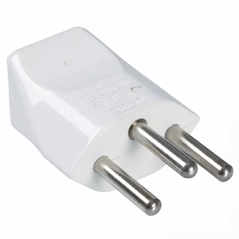 Elektros maitinimo kištukas Bachmann 910.275 baltas
