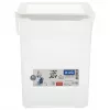 Plastikinis ploviklių indas Rotho Basic 9 L modelis 1770101100RP, baltas, dangtelis, pakabinimo anga