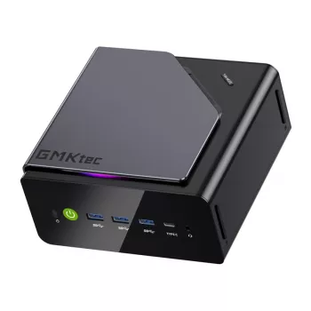 Mini kompiuteris GMKtec K15 su Intel Core Ultra 5 125U, 16 GB RAM, 1 TB SSD, Windows 11 Pro
