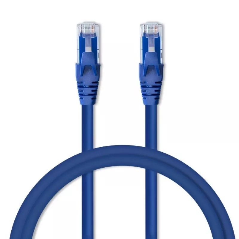 Patchcord kabelis QOLTEC 54534 2xRJ45 UTP CAT6 5m juodas