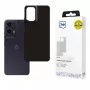 Telefono dėklas 3MK, skirtas Motorola Moto G35 5G — matinė apdaila, juoda