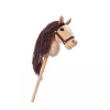 Žirgas ant pagaliuko HOPPIHORSE Hobby Horse A4 smėlio spalvos
