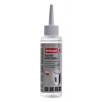 Smulkintuvo alyva ActiveJet ASO-125 125 ml buteliukas su aplikatoriumi biuro smulkintuvams