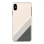 man and wood telefono dėklas, skirtas iPhone XS Max — pilkas kostiumas, juoda